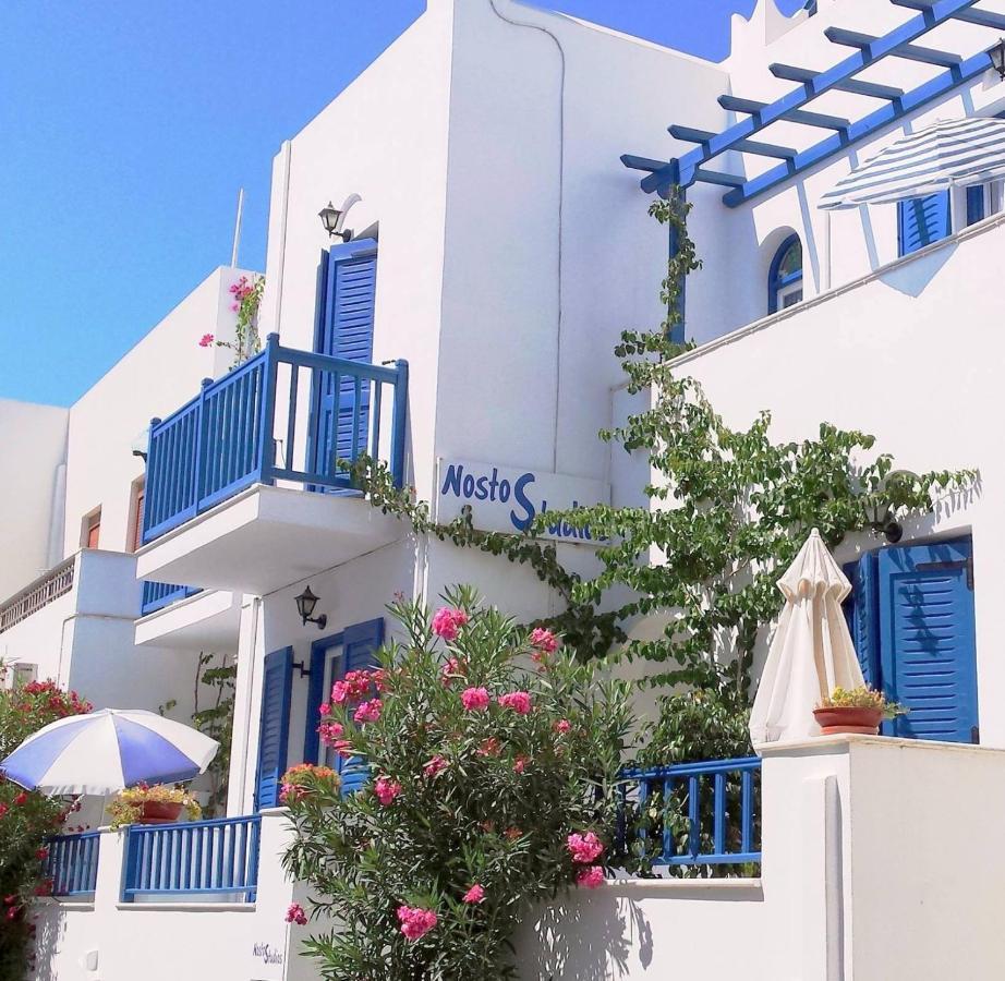 Nostos Studios At Saint George Beach Agios Georgios Chora Naxos Town Naxos City Экстерьер фото